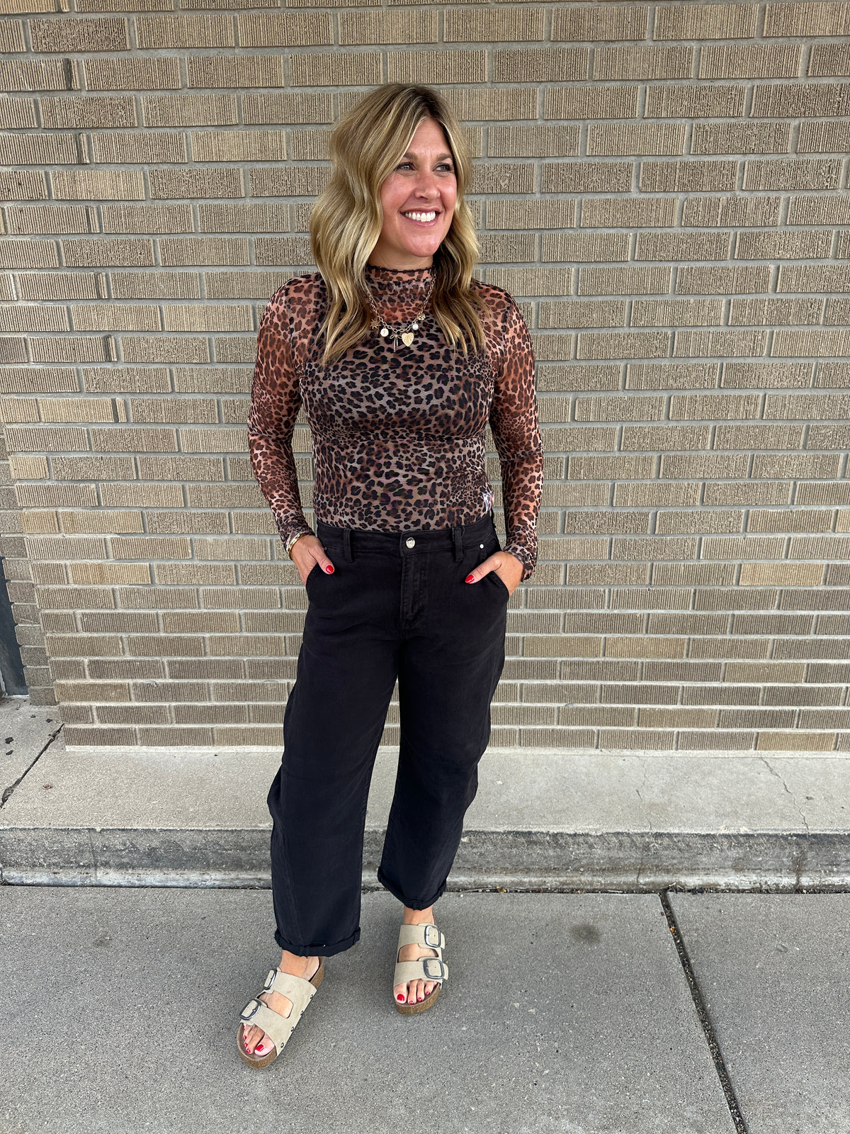 Black Barrel Jeans