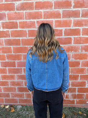 Dreams are Made of Denim Coat