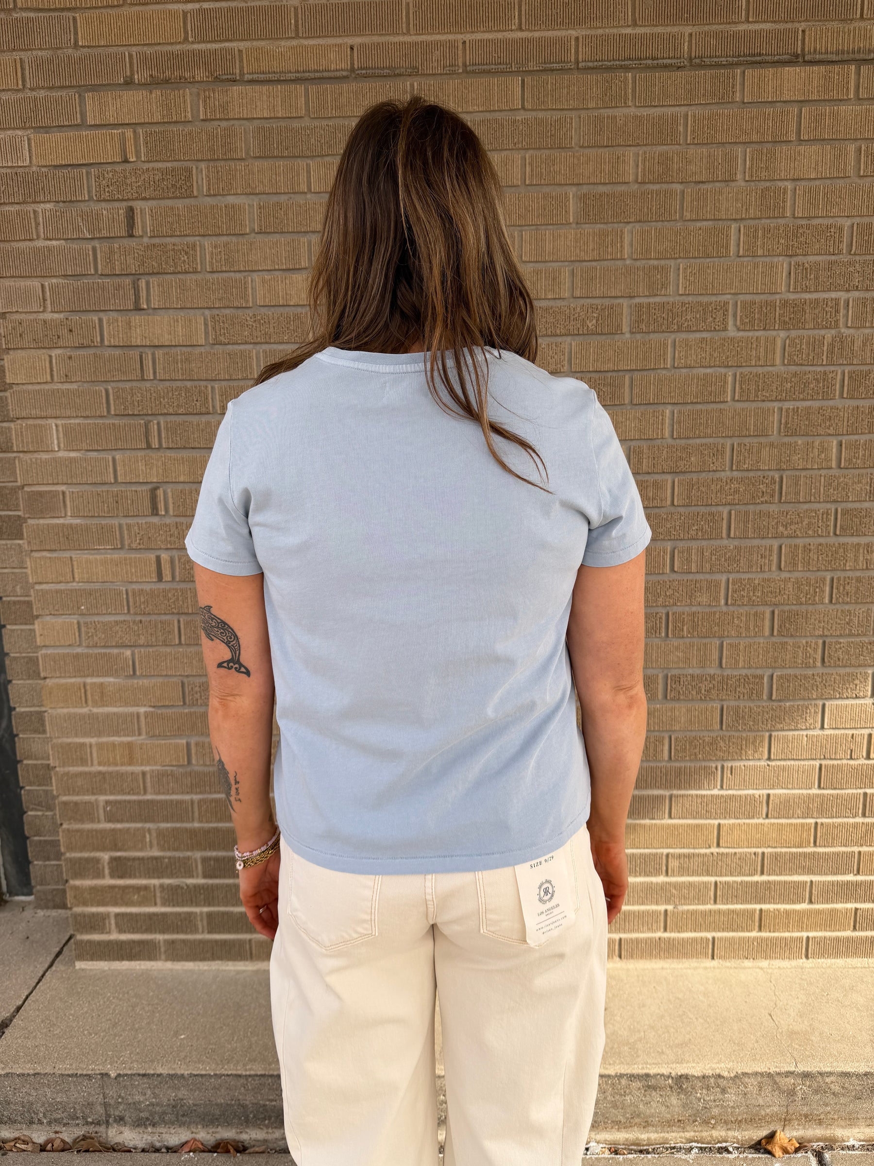 Asher Tee - Powder Blue