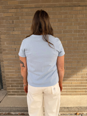 Asher Tee - Powder Blue