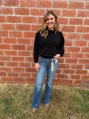 Silky Soft Sweater - Black