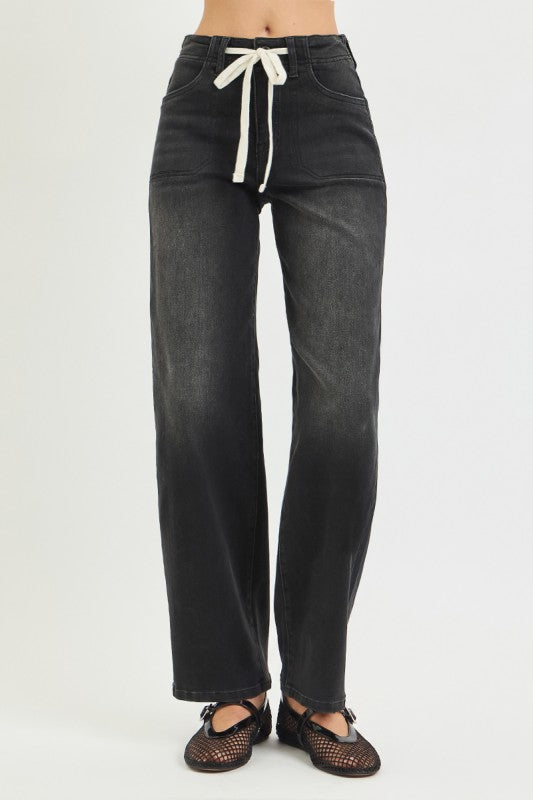 Sky Black Wash Jeans
