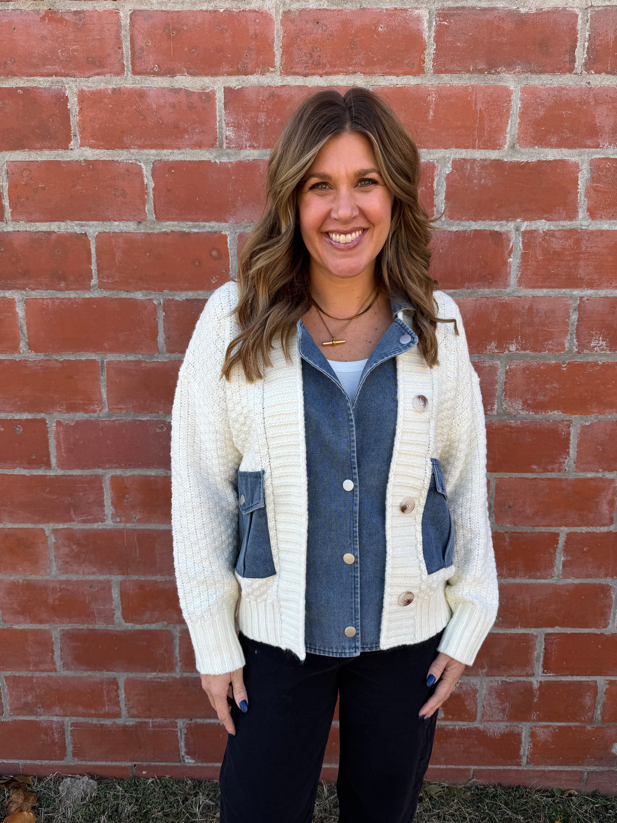 Showstopper Denim Cardi Jacket