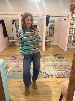 Autumn Stroll Stripe Cardi