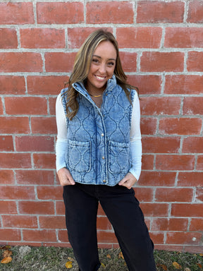 Denim Daydreams Vest