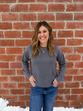 Janie Top - Obsidian