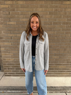 Cassian Top - Heathered