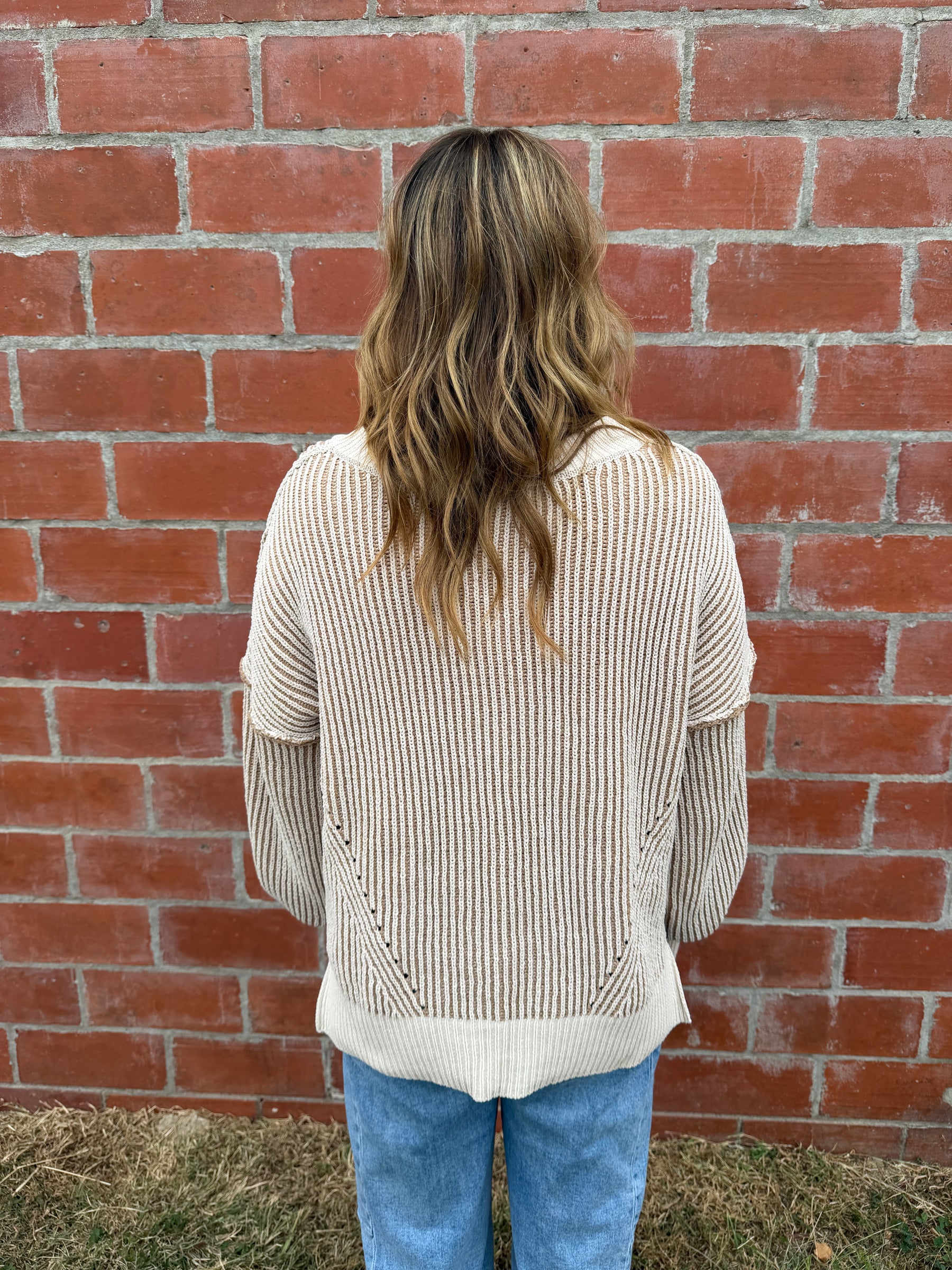 In Your Dreams Cream Sweater