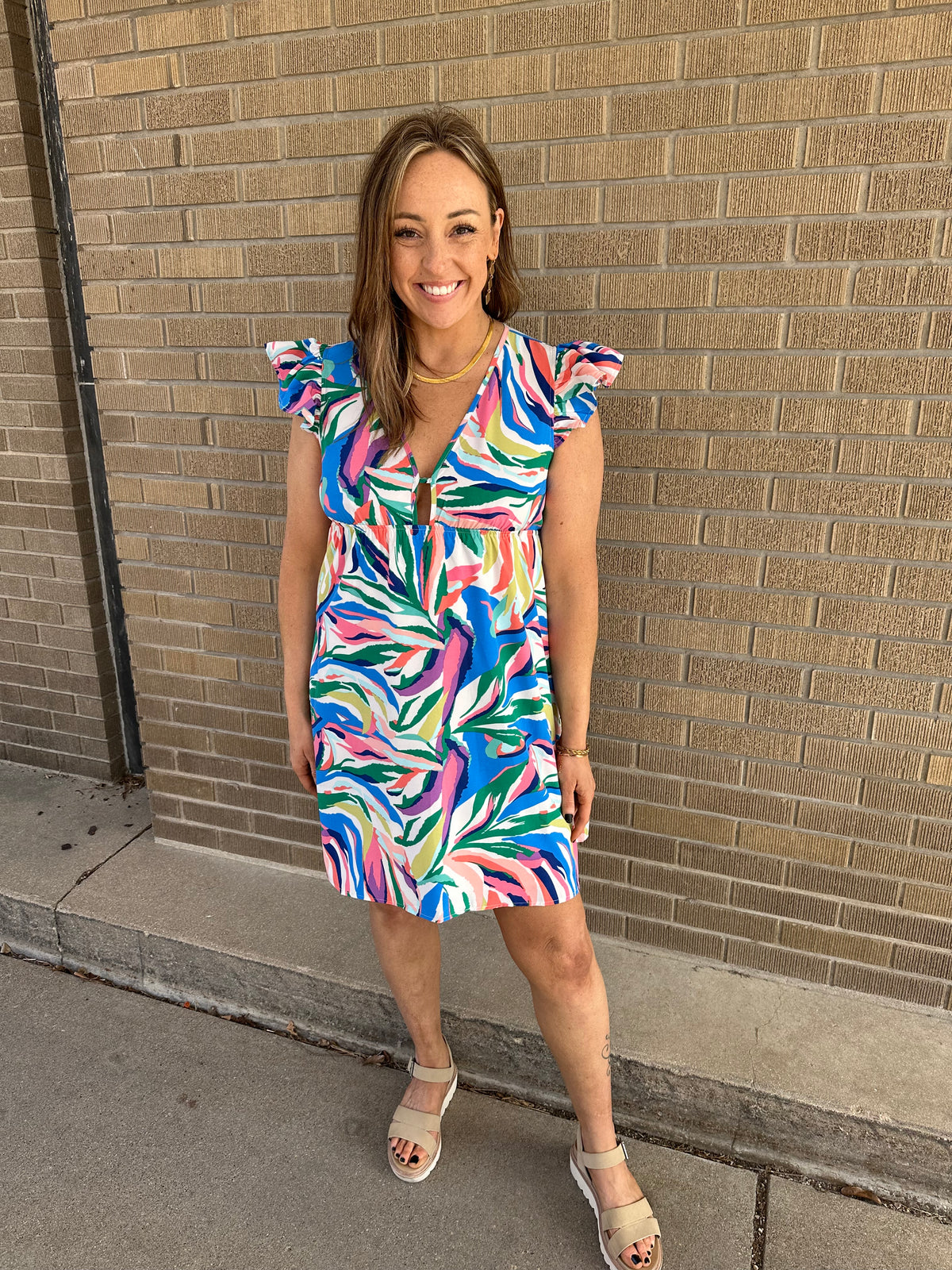 Bold and Colorful Dress