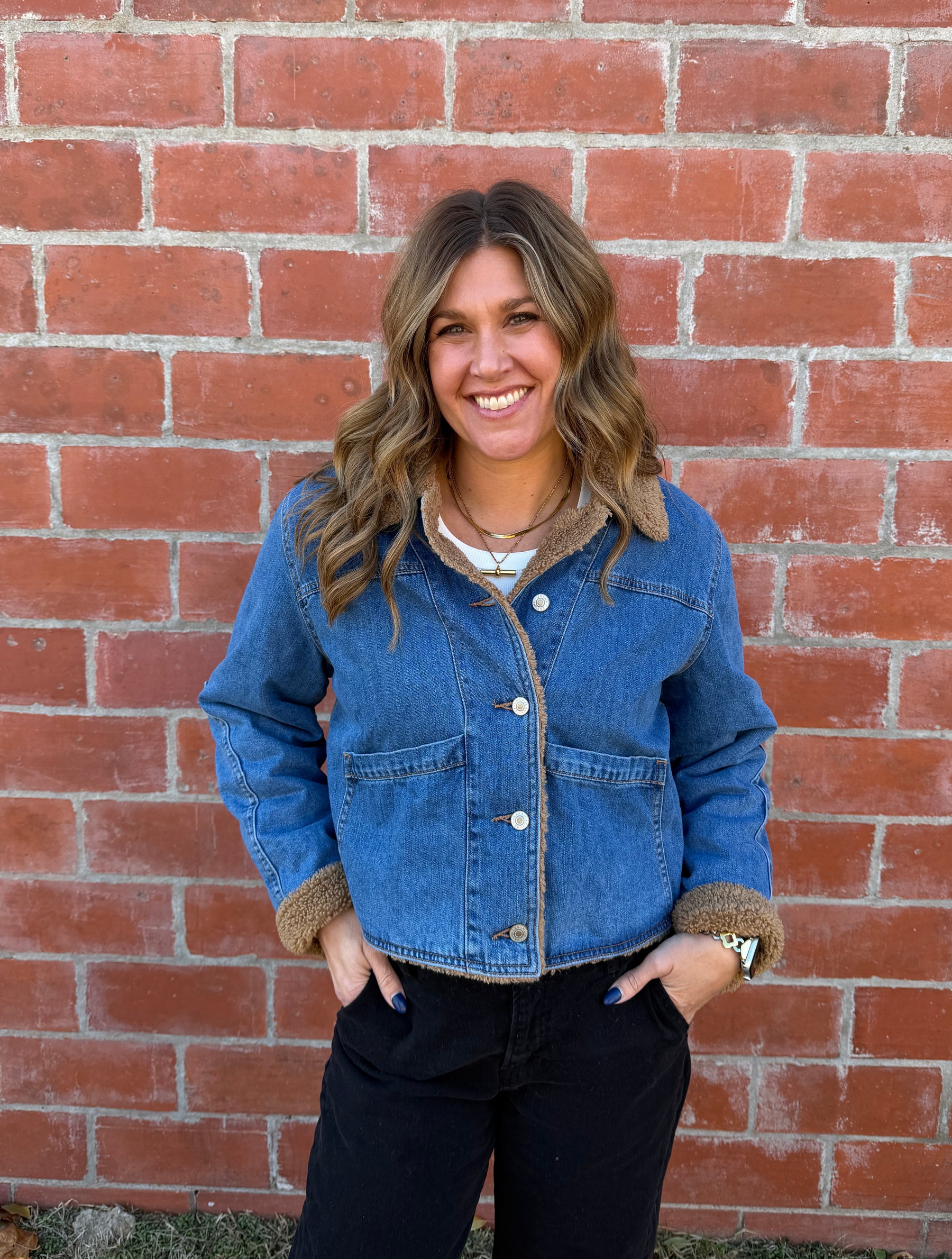 Dreams are Made of Denim Coat