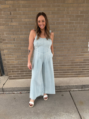 That One Denim Jumpsuit