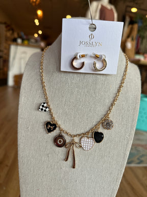 Bow Charm Necklace