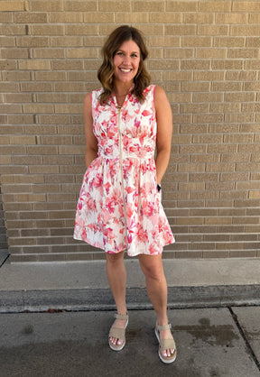 Pretty In Pink Floral Dress