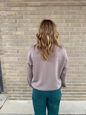 Modal Pullover - Mocha