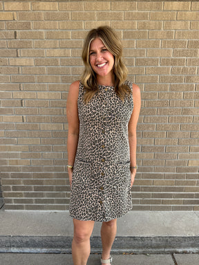 Leopard Mini Dress