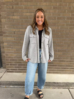 Cassian Top - Heathered