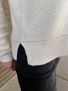 Vanilla V-Neck Sweater