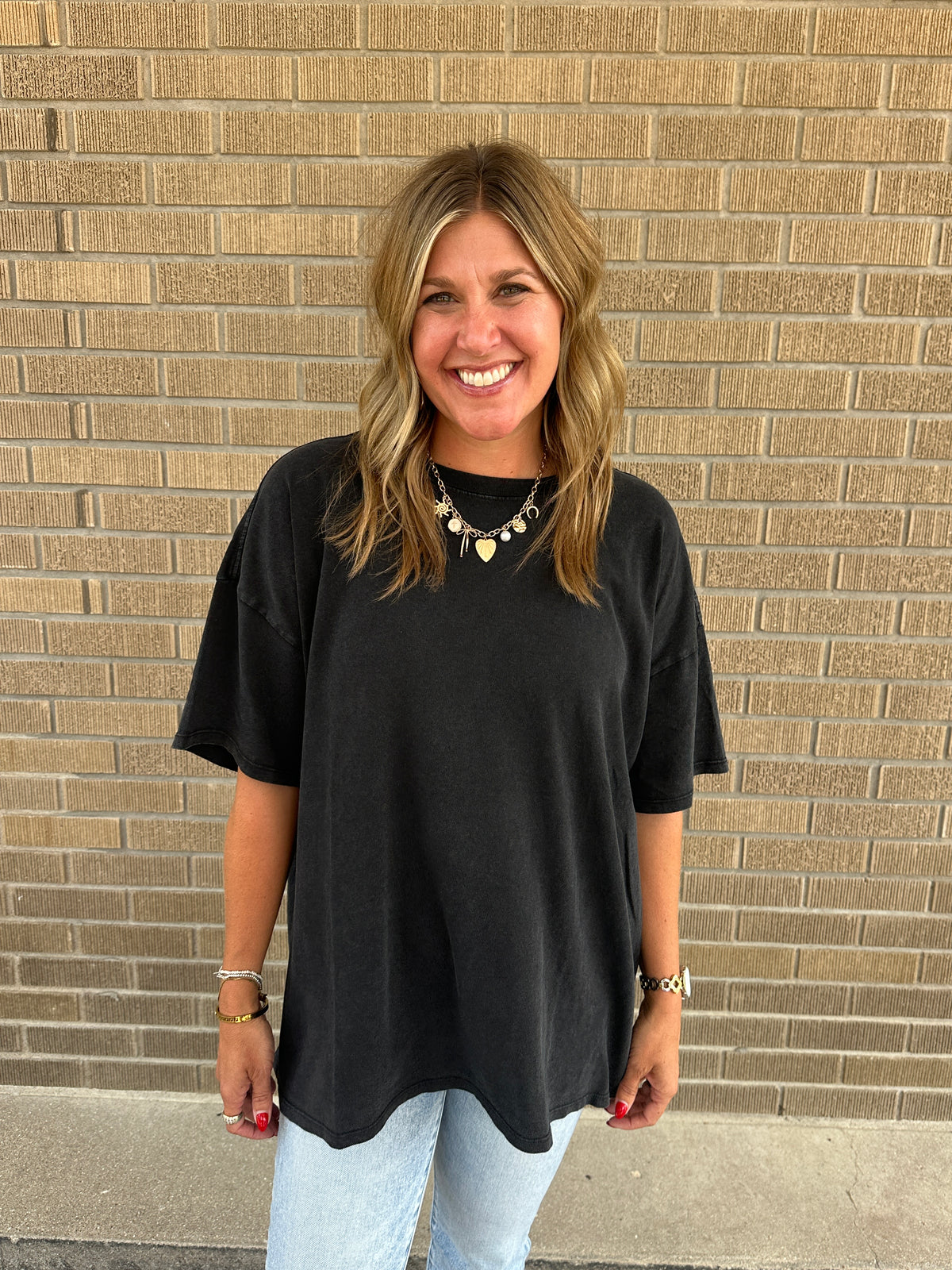 Thee Oversized Tee - Black