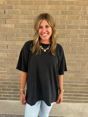 Thee Oversized Tee - Black