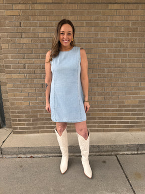 Dahlia Denim Dress