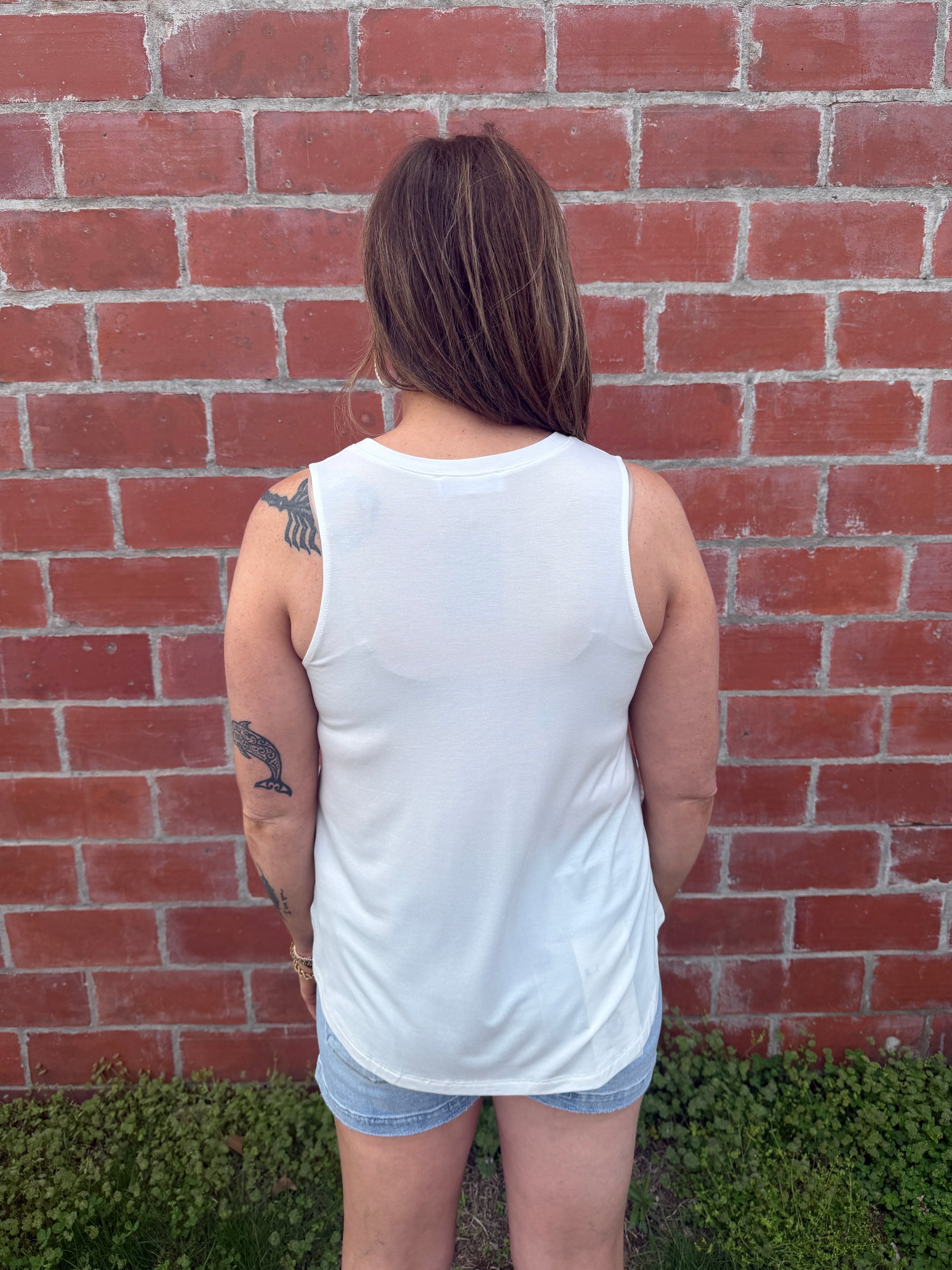Everyday Basic Tank - White