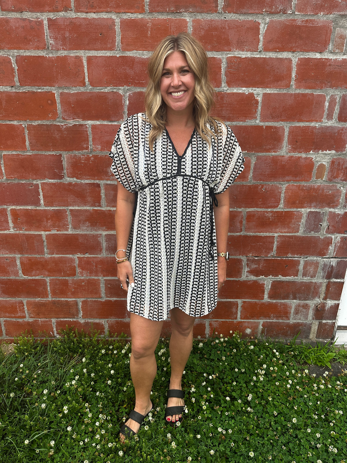 Neutral Girly Swim Cover Up