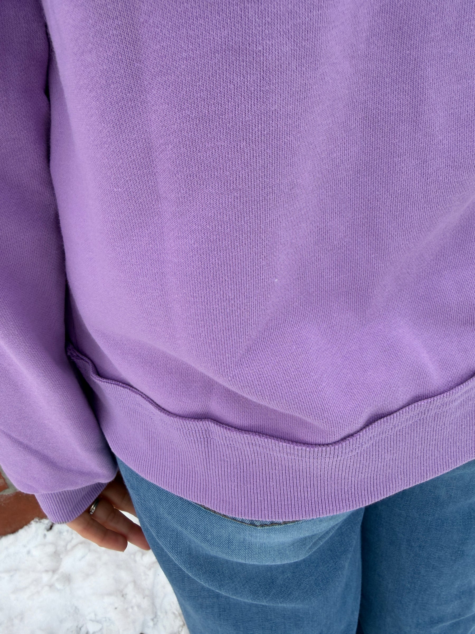 Pretty In Purple Pullover