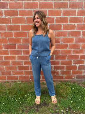 Maelis Denim Tank