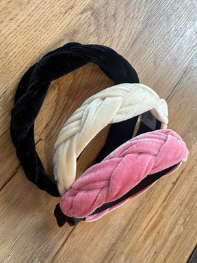 Braided Velvet Headband