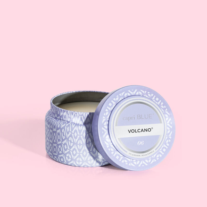 Travel Tin Volcano Candle - Digital Lavender