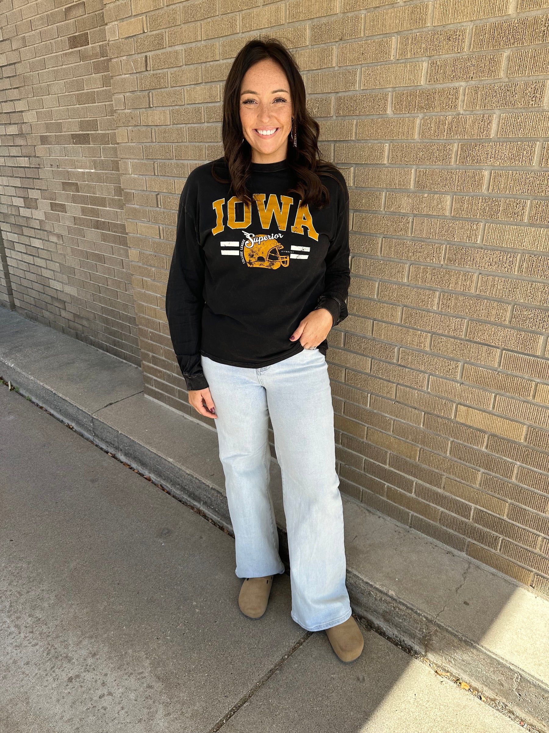 Iowa Mineral Wash Long Sleeve