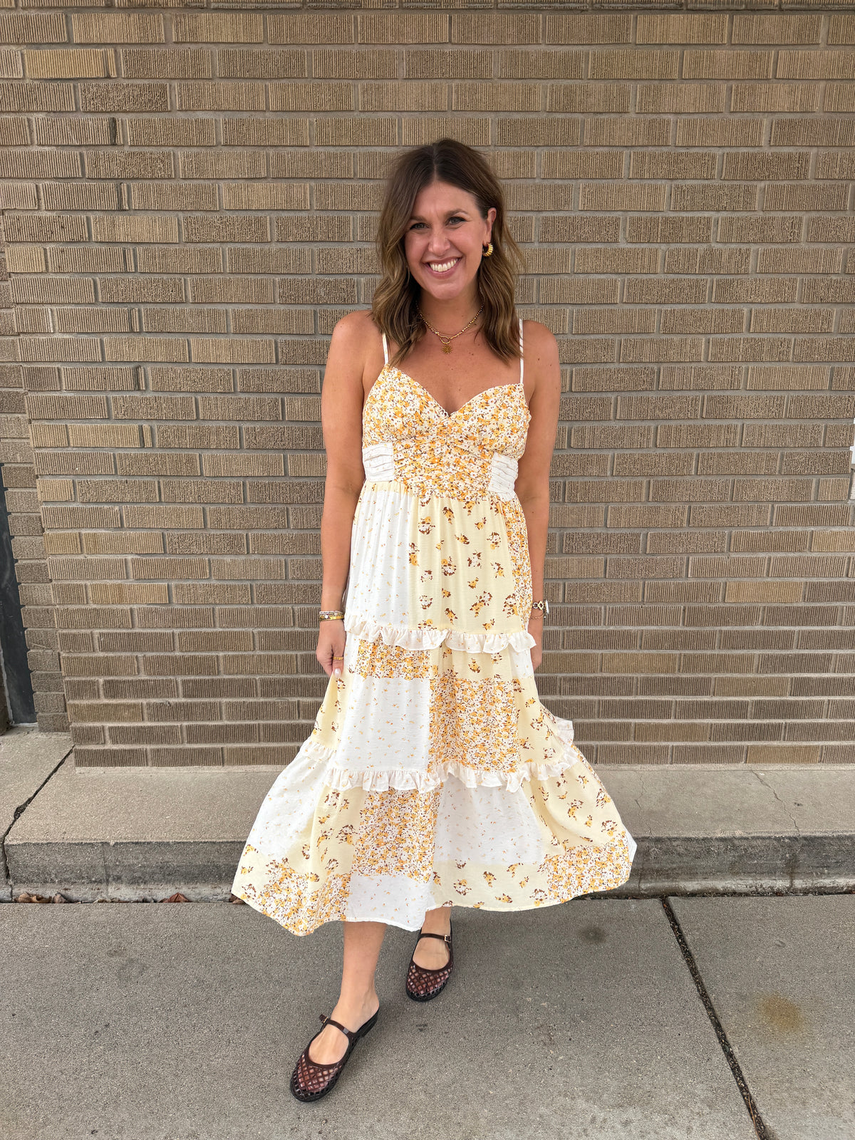 Yellow Wildflower Dress