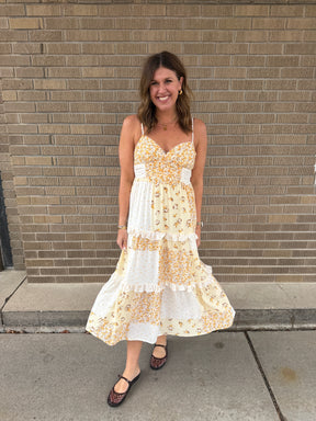 Yellow Wildflower Dress