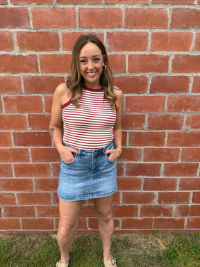 Ellen Tank - Sand Red