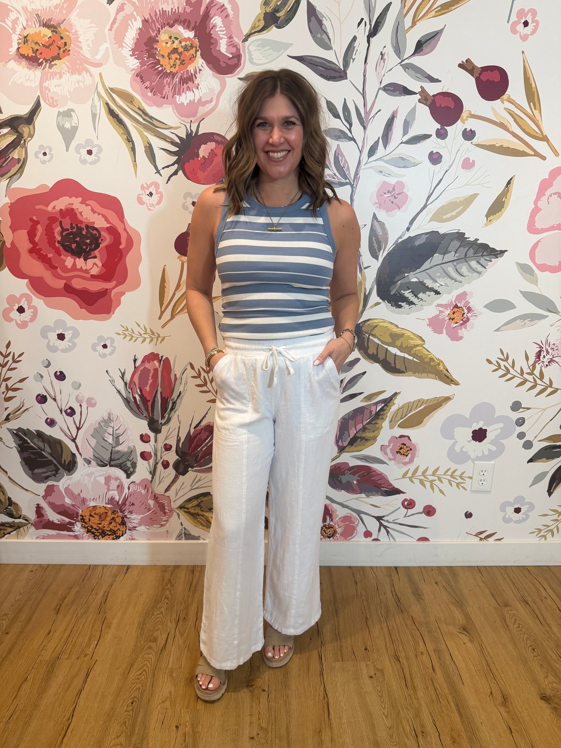 Solana Pants - White