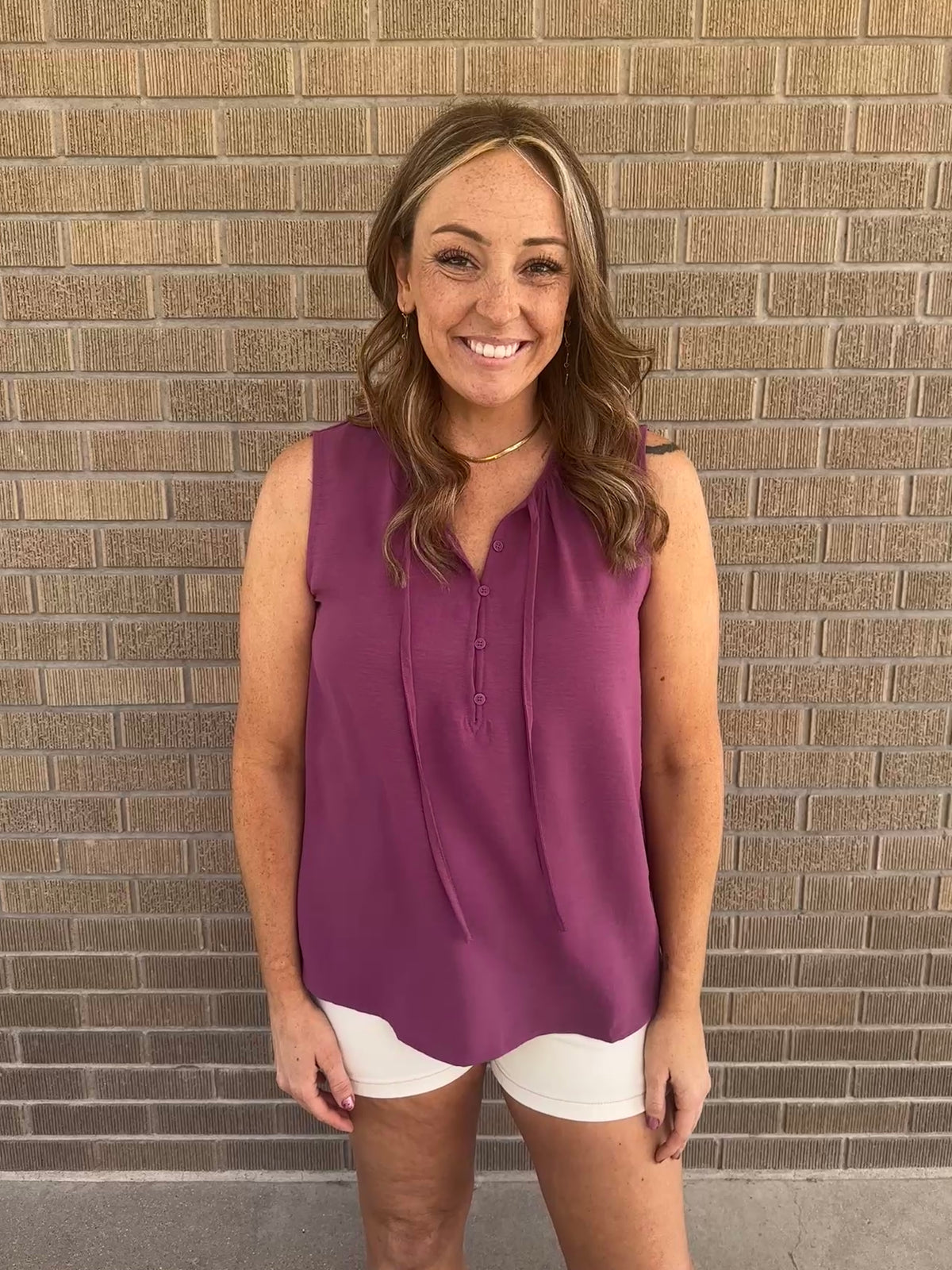 Pretty in Purple Tank