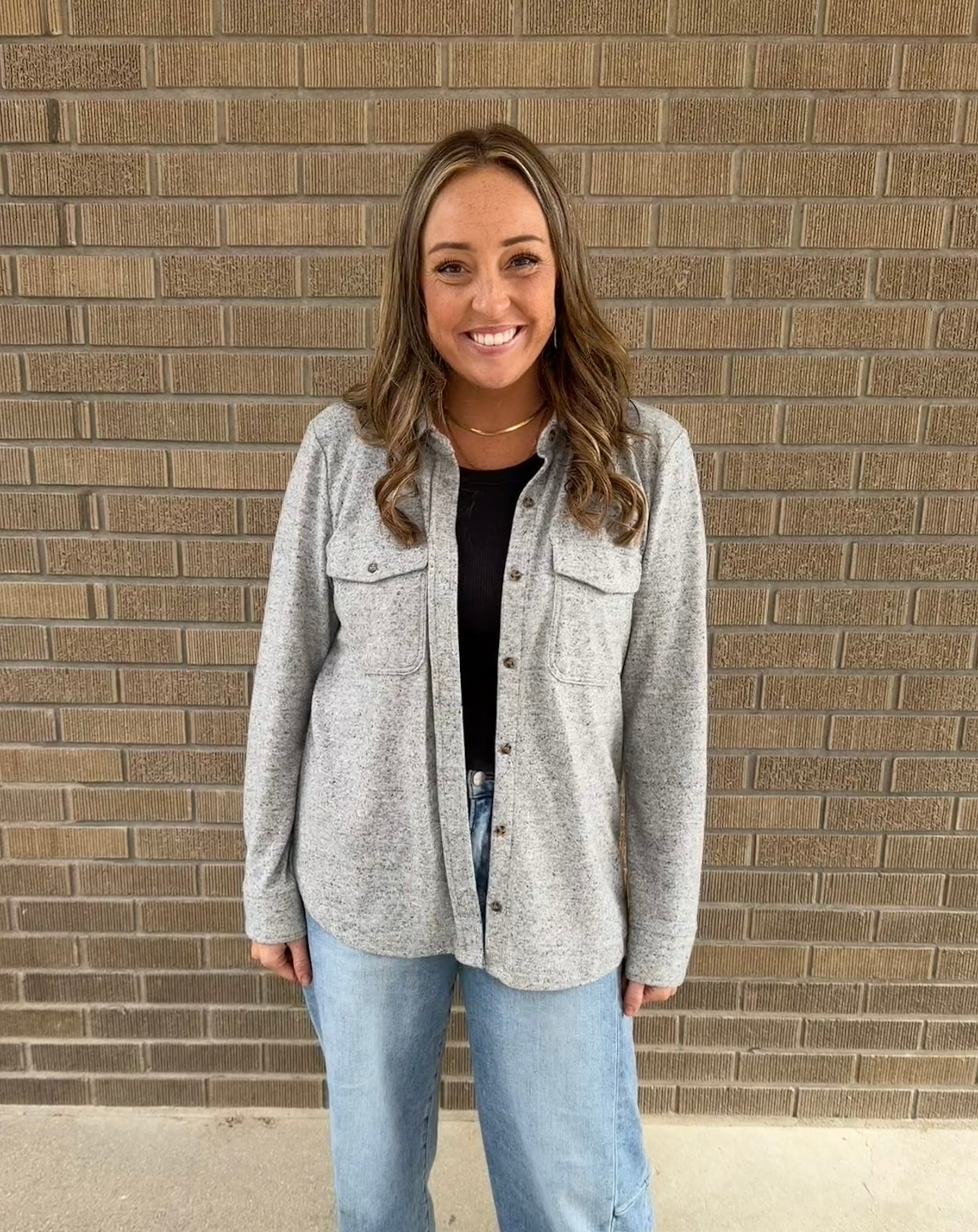 Cassian Top - Heathered