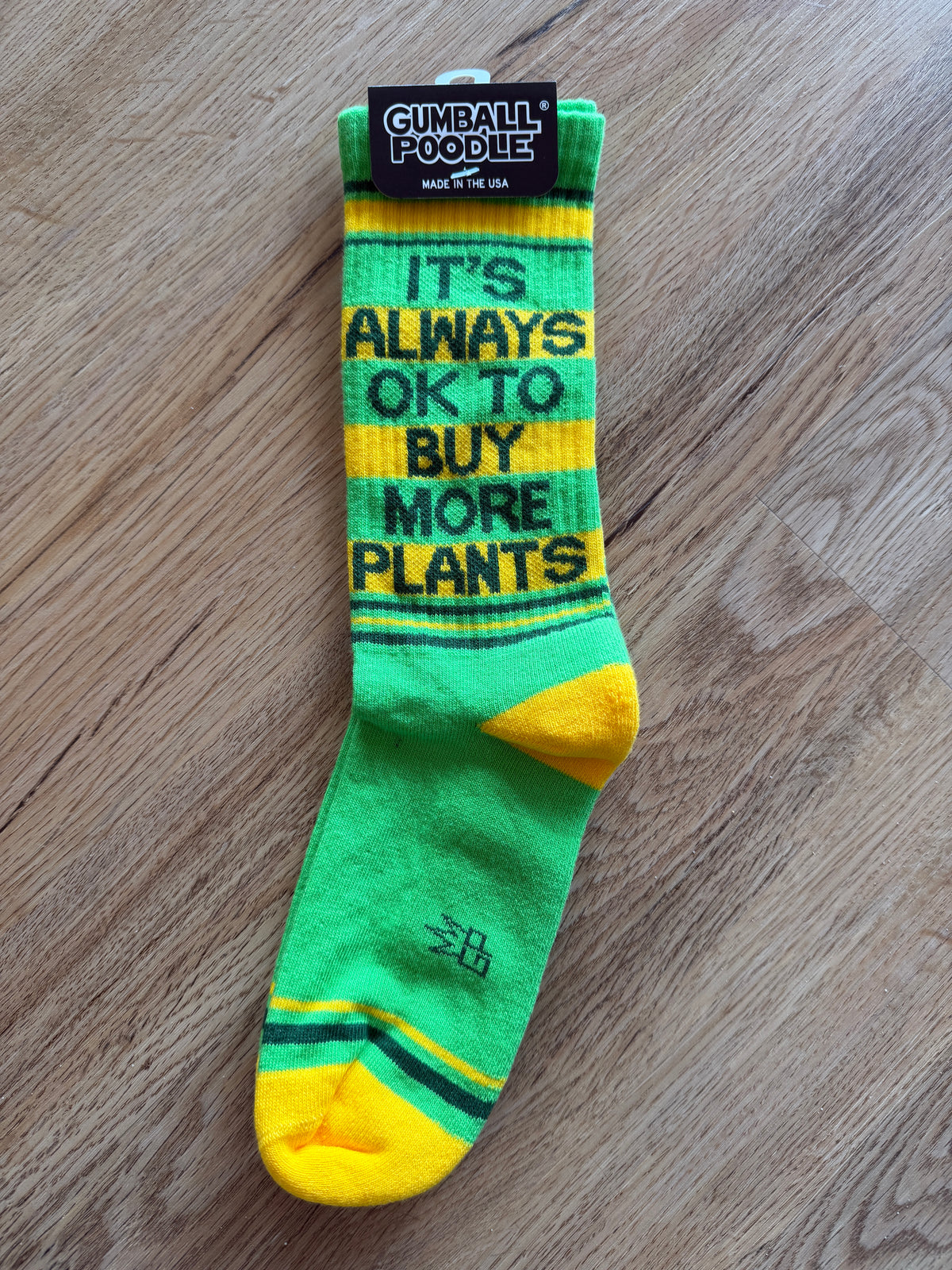 It's Always Okay To Buy More Plants Socks
