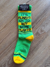 It's Always Okay To Buy More Plants Socks