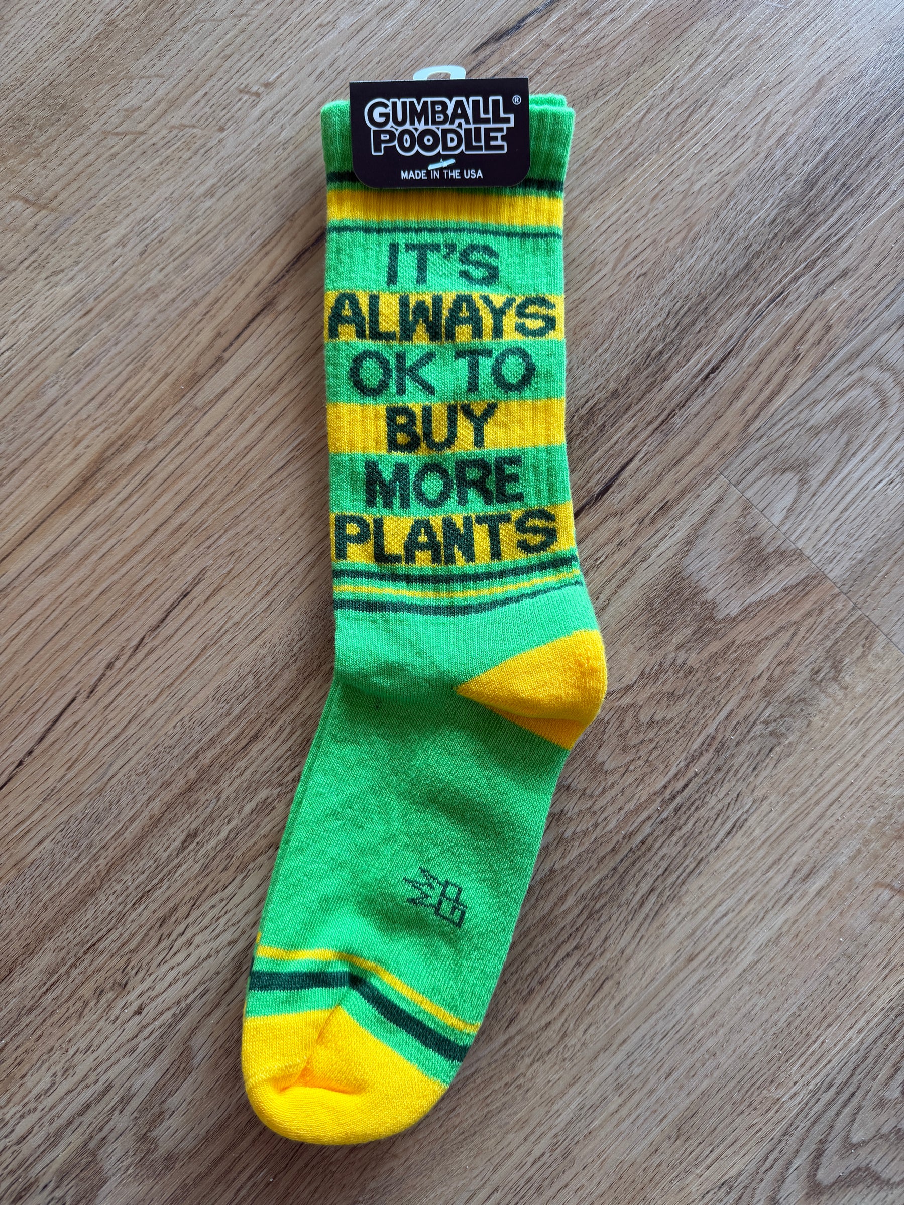 It's Always Okay To Buy More Plants Socks