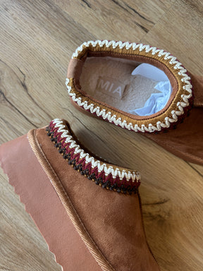 Uggg Dupes by Mia Shoes- Congac