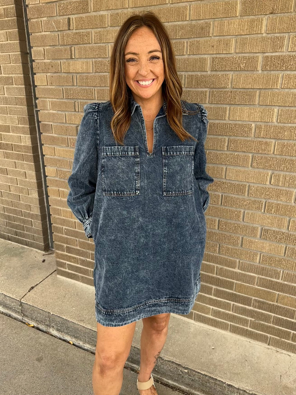 Weekend Away Denim Dress