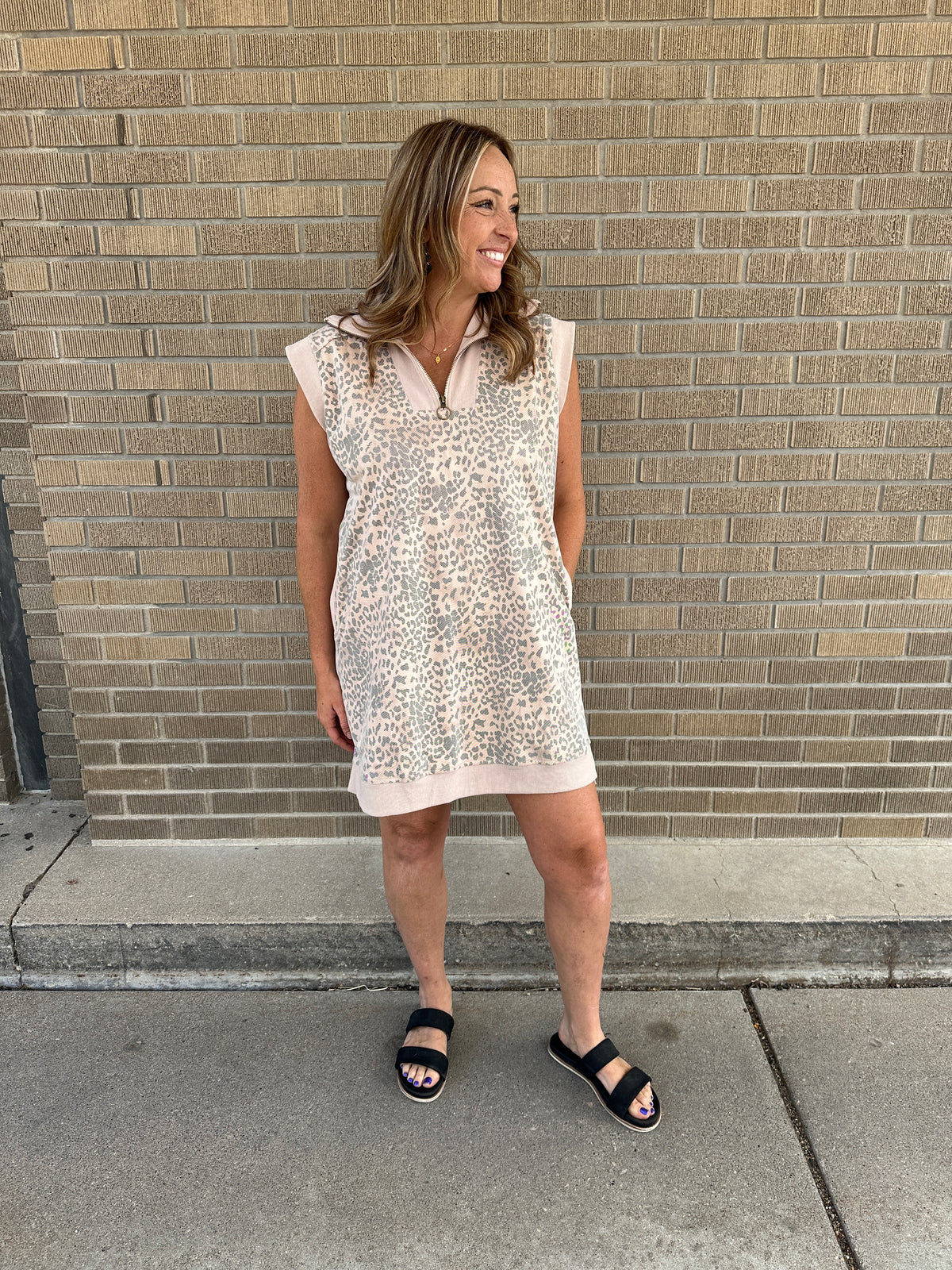 Lil Leopard Dress