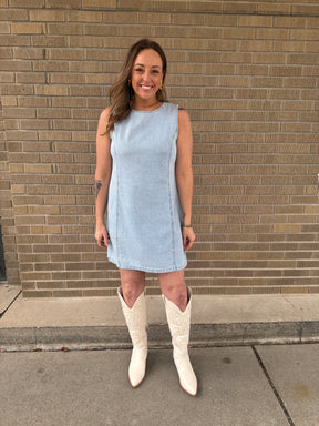 Dahlia Denim Dress
