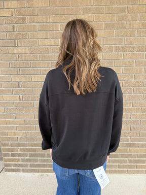 Black Modal Cardigan