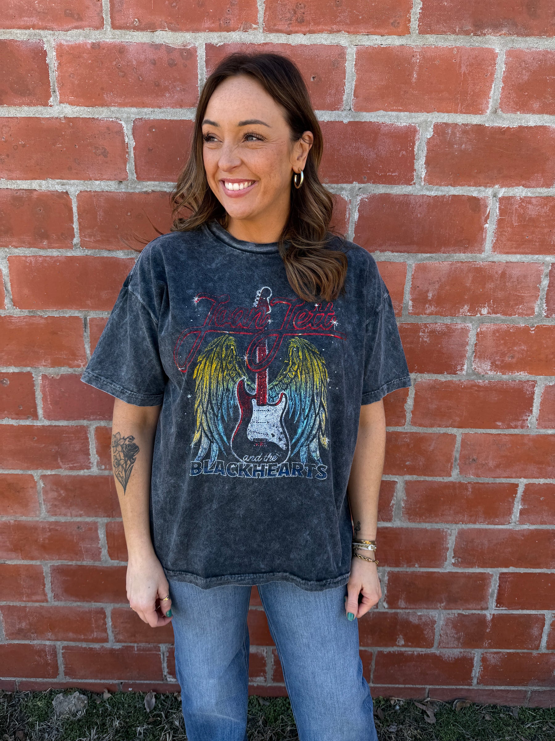 Joan Jett Oversized Tee