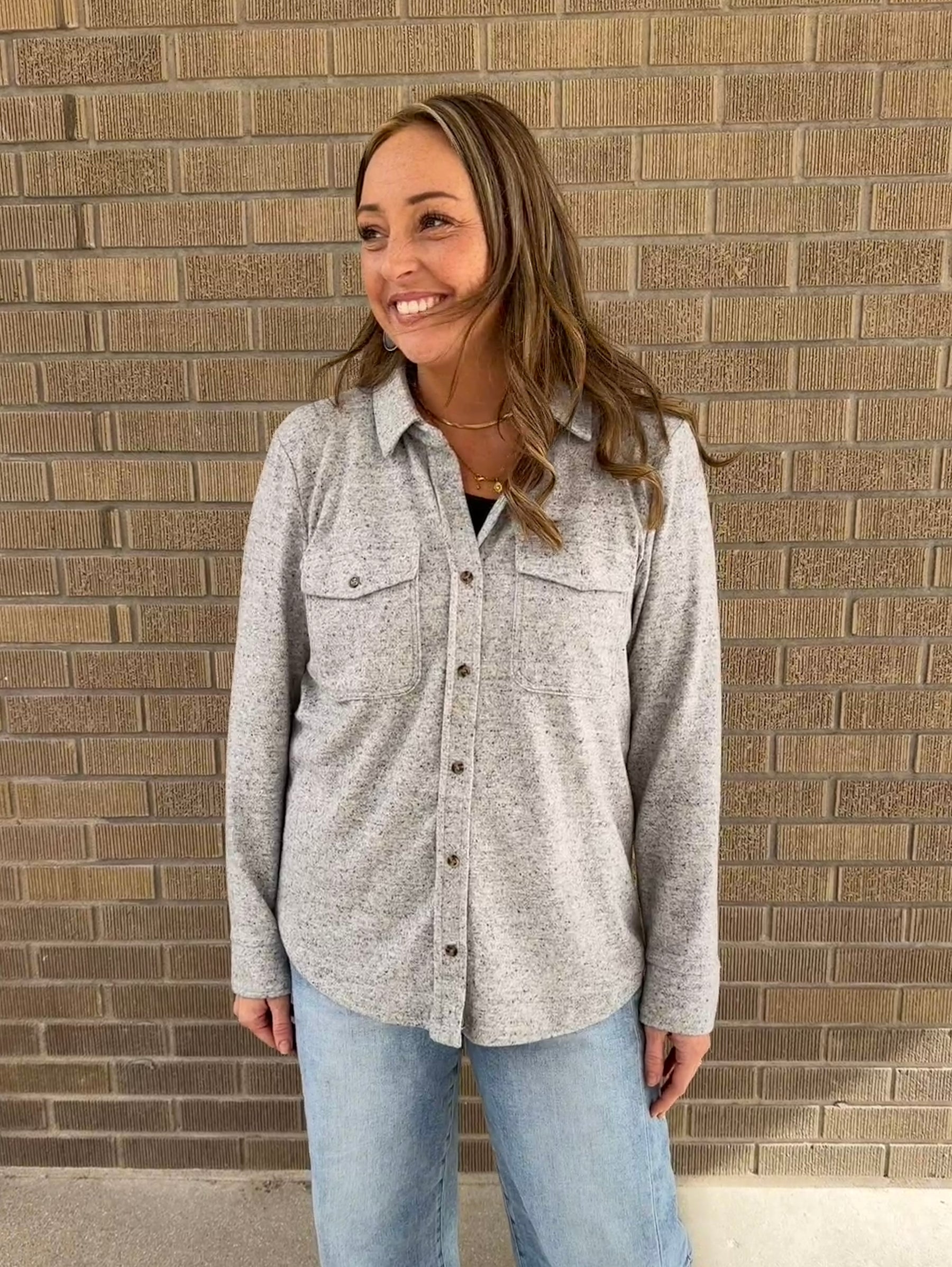 Cassian Top - Heathered