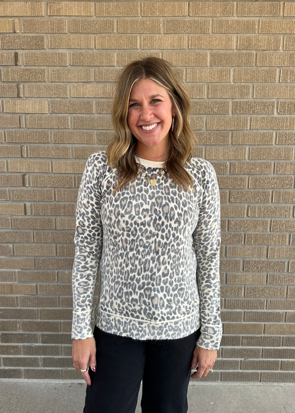 Love the Leopard Lightweight Sweater