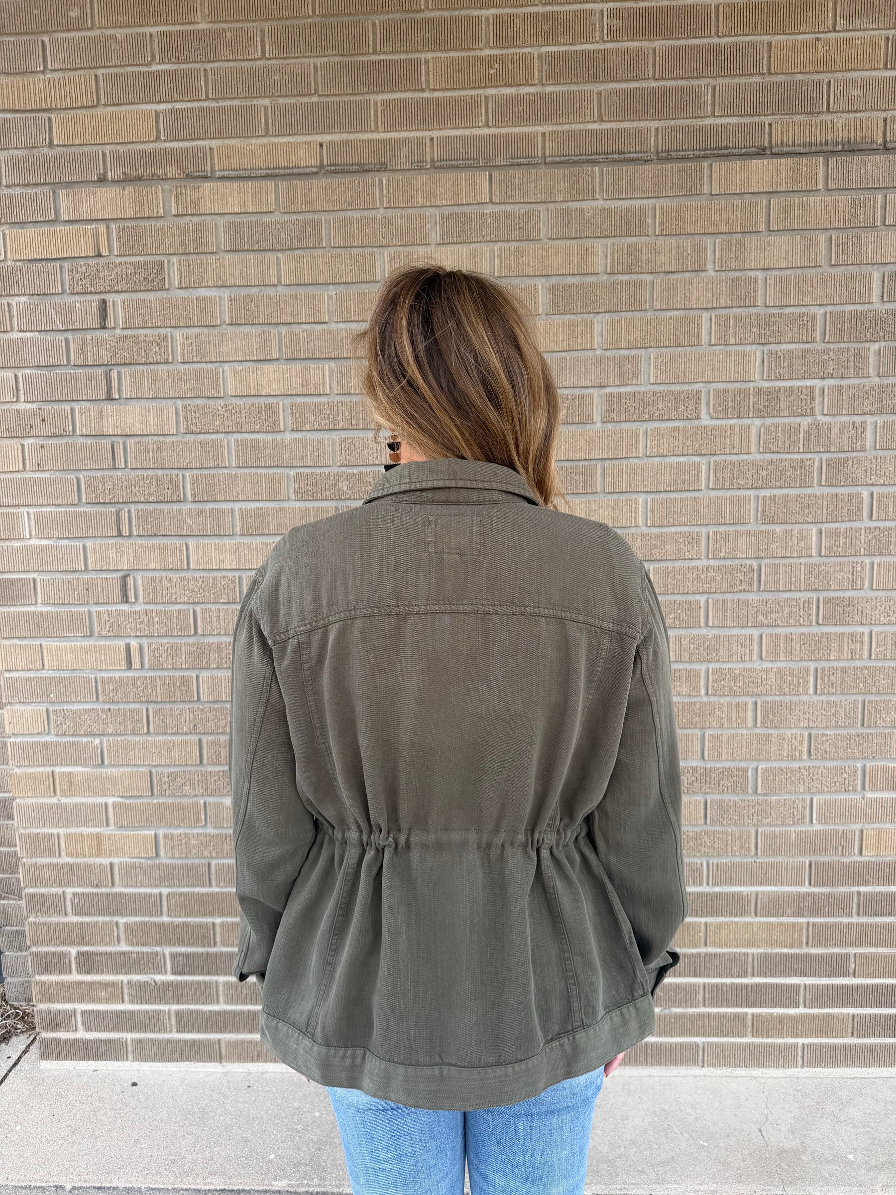 Campbell Jacket - Green Olive