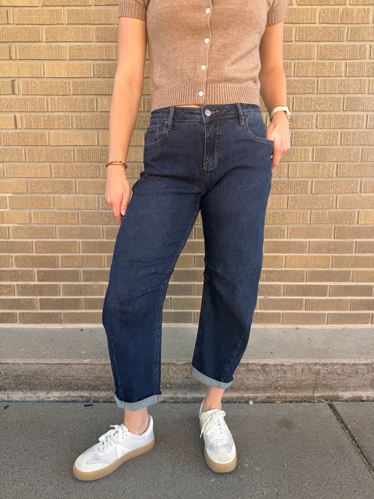 Darla Pinstripe Barrel